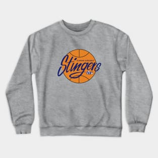 Classic Florida Stingers Basketball 1985 Crewneck Sweatshirt